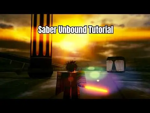 Saber Unbound lobby hub — forms menu, quests, crates, and key binds