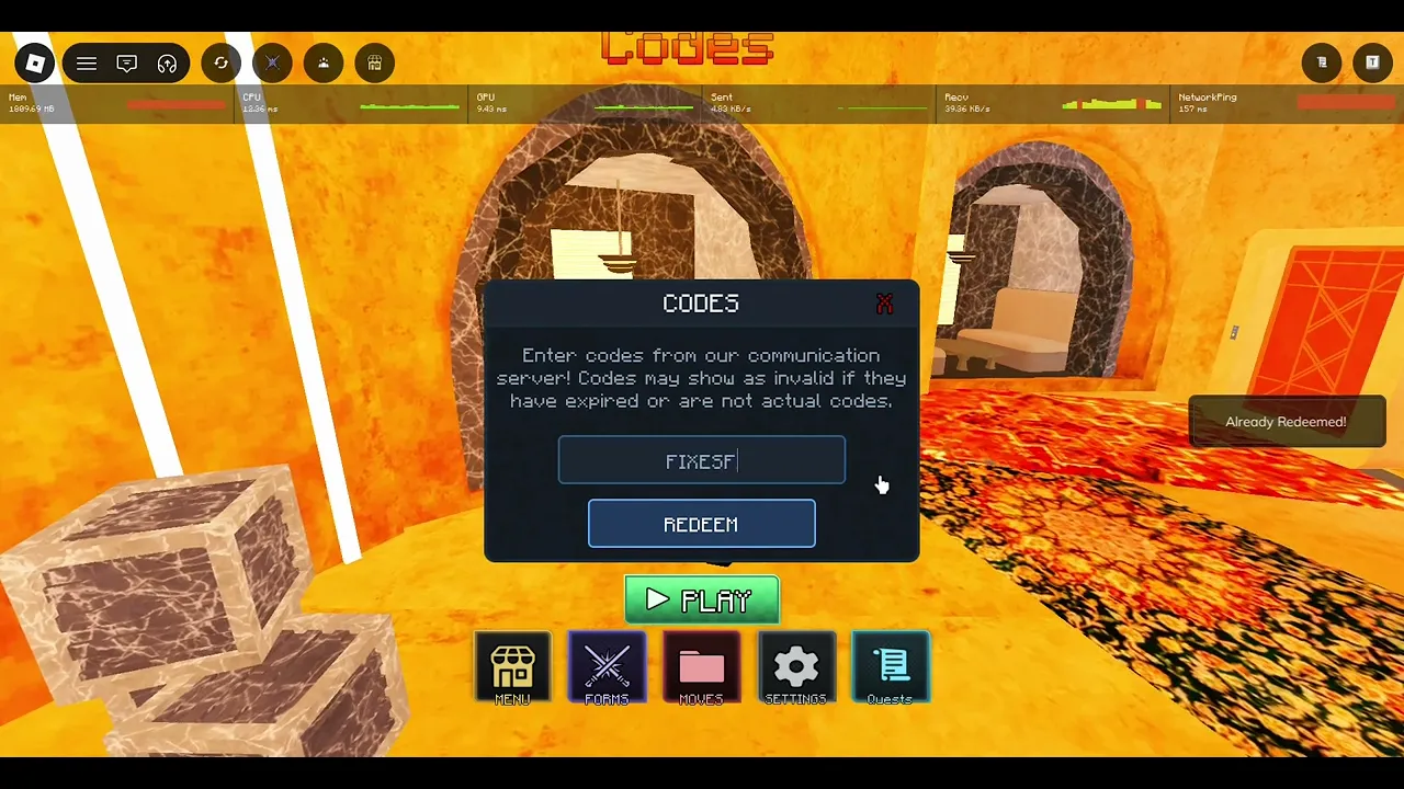 Saber Unbound Codes booth — fastest free Credits redemption in the lobby